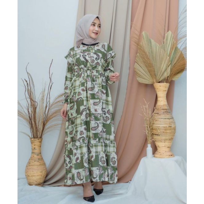Homey Long Dress/Long Dress/Dress/Gamis