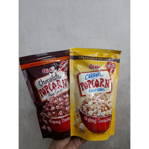 

Oishi Popcorn Caramel / Coklat 100g