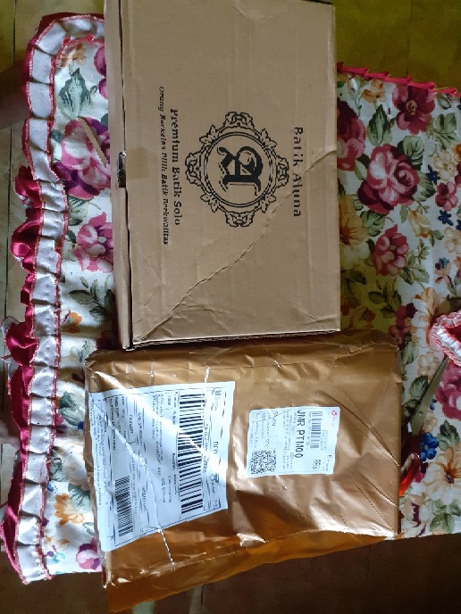 Baju Batik Pria Premium Kemeja Lengan Panjang Asli Solo Batik Aluna Pcw 063