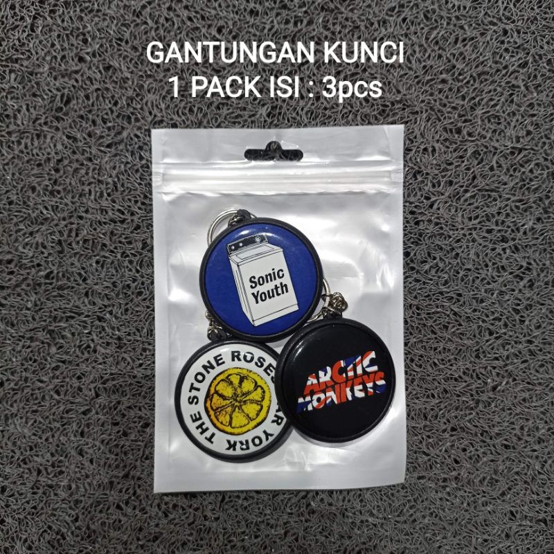 Gantungan Kunci Band / Musik Premium Best Quality