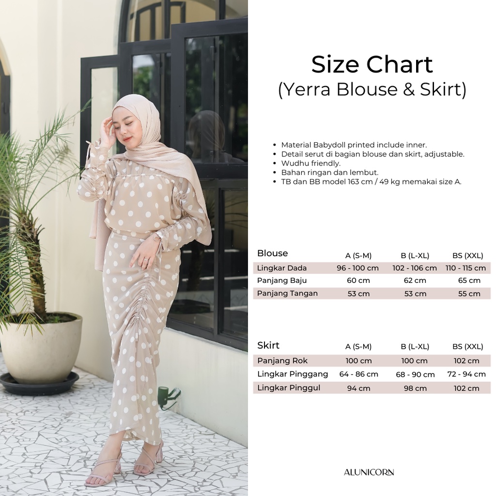 Alunicorn - Yerra Set - Blouse - Skirt-4