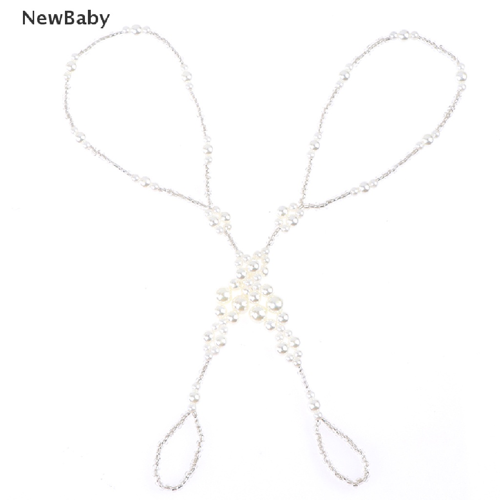 Newbaby Gelang Kaki Mutiara Imitasi Untuk Wanita