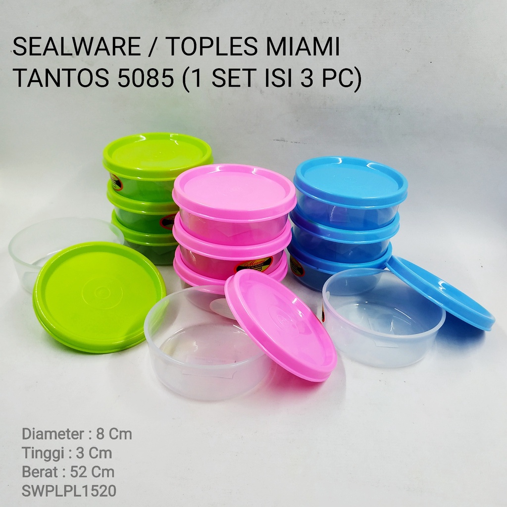 SEALWARE / TOPLES MIAMI TANTOS 5085 (1 SET 3 PC) SWPLPL1520