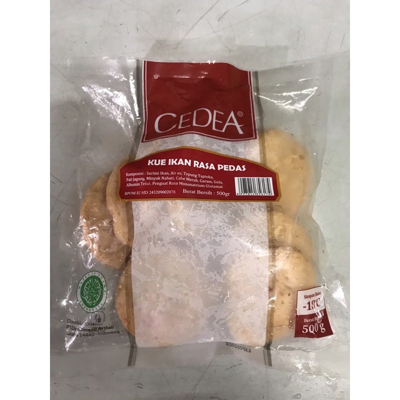 

Cedea Kue Ikan Pedas 500g