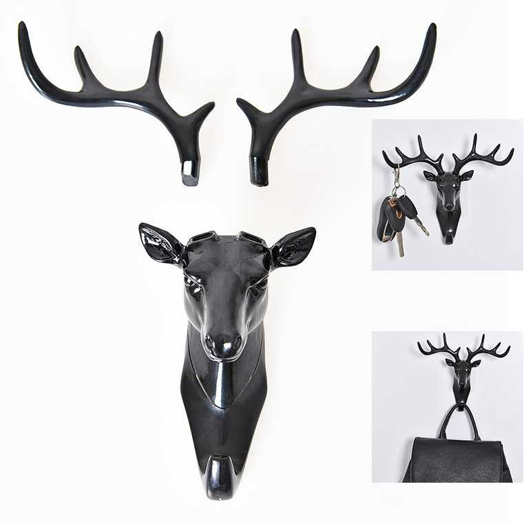 FatihShop Gantungan Dinding Model Antlers Head - YQX003-2018