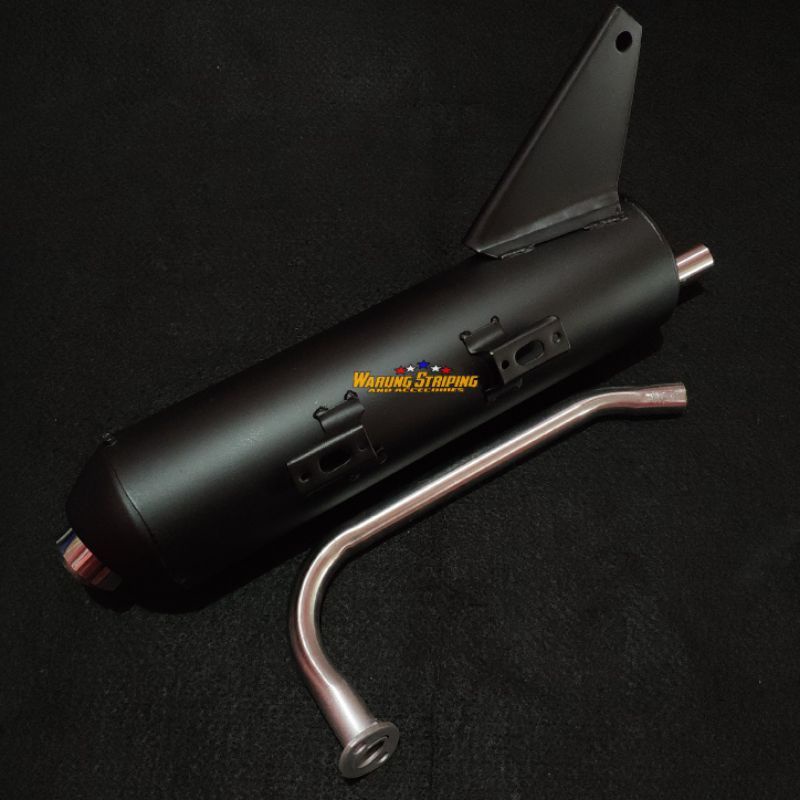 knalpot Vario lama 110cc karbu / knalpot copy cms vario lama zrc