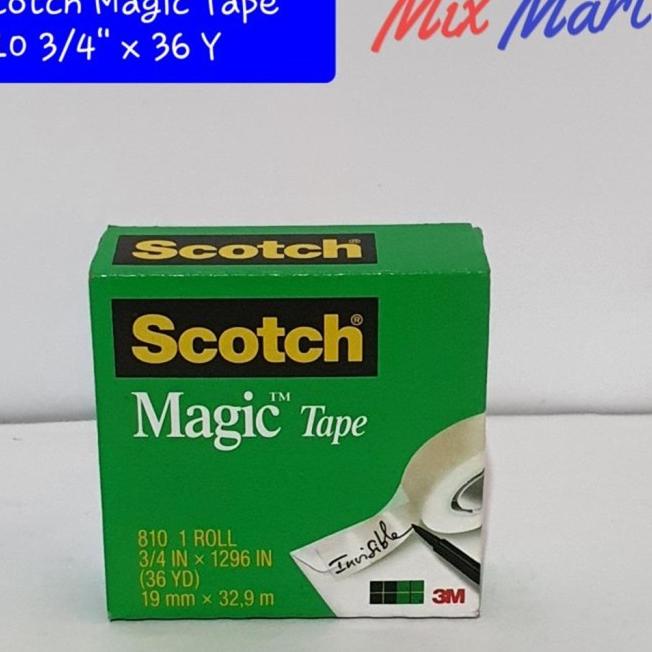 

✭ Scotch Tape Magic No.810 (19.0MMX32.9M) "3M" ➽