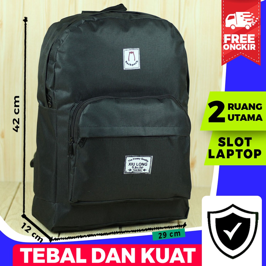 Tas Ransel XIU LONG Korean Backpack Wanita OOTD Stylish Multifungsi Tas Gendong Sekolah Kuliah Bagus