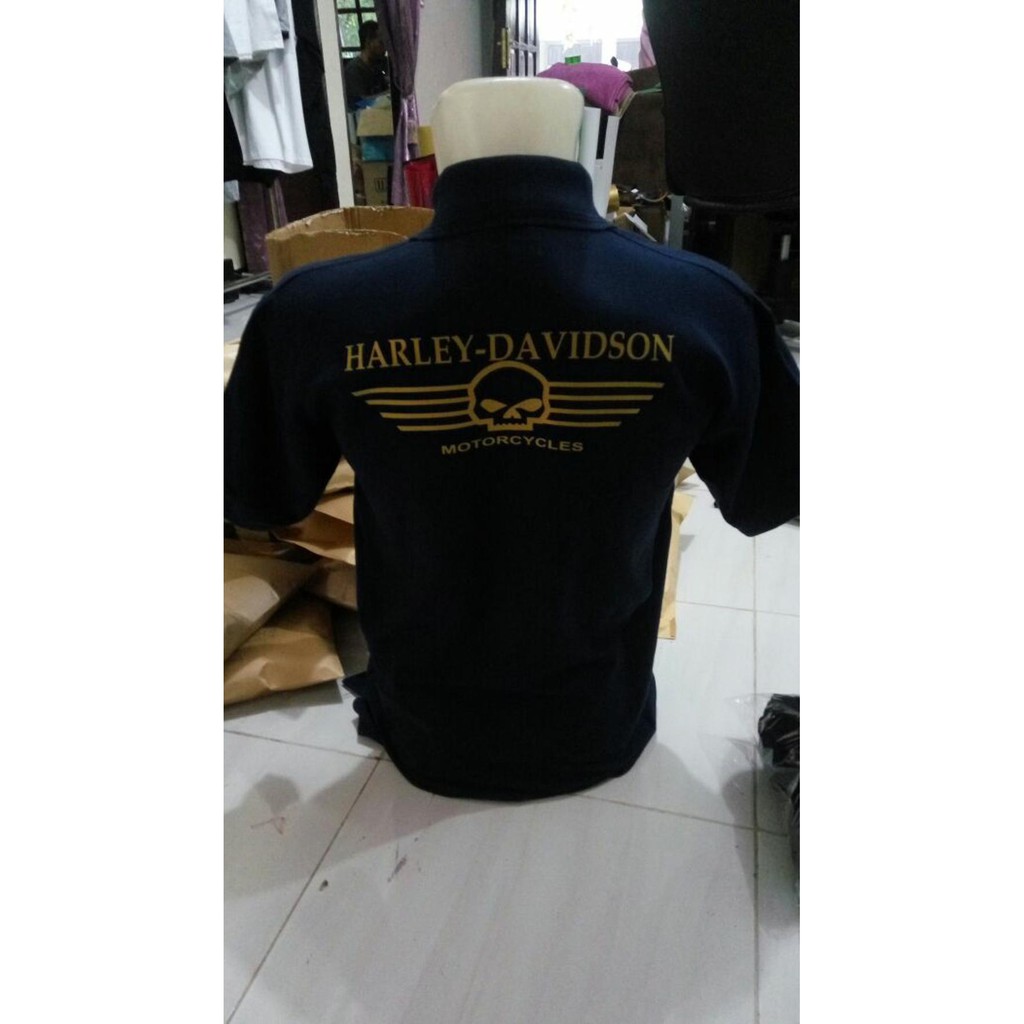 Promo KAOS KERAH HARLEY DAVIDSON Diskon