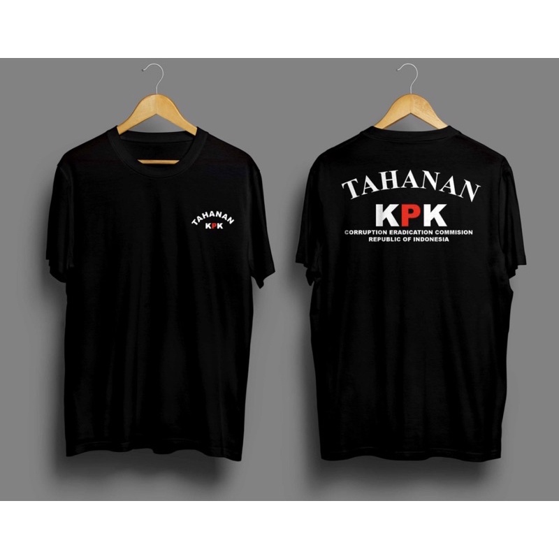 Baju Kaos Tahanan KPK Indonesia
