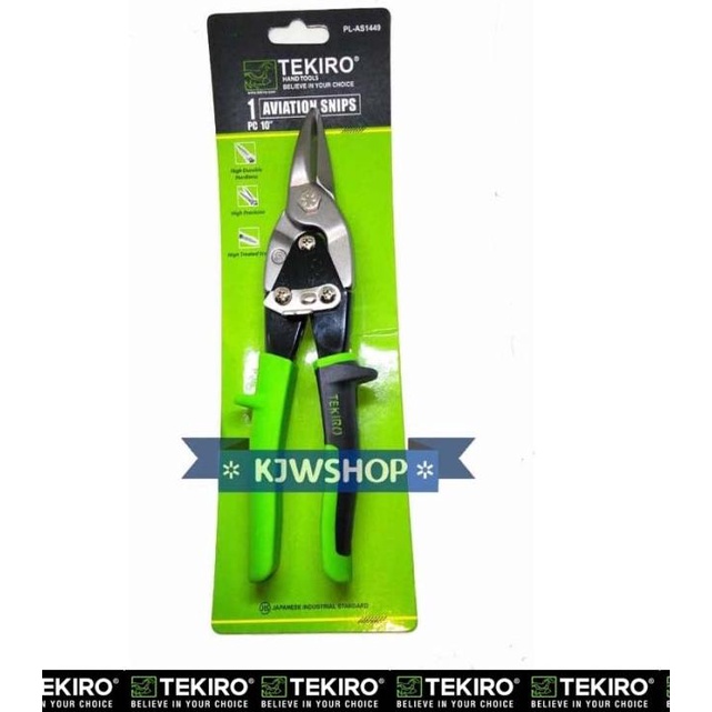 

Ω Aviation Snips Gunting Galvalum Lurus 10" Gunting Seng Almini Tekiro ☑