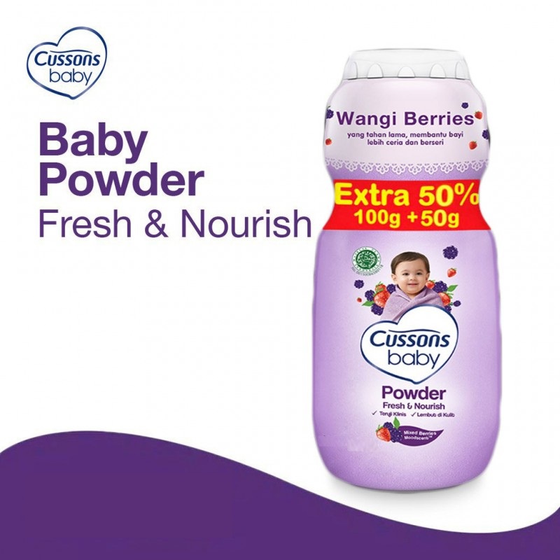 Cussons Baby Powder - Bedak Bayi