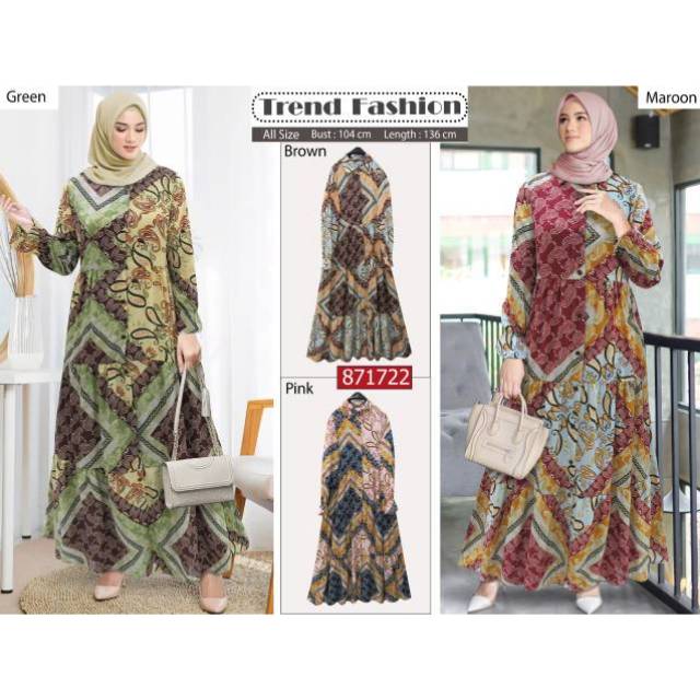 gamis bangkok extu 871722/gamis extu/gamis bangkok