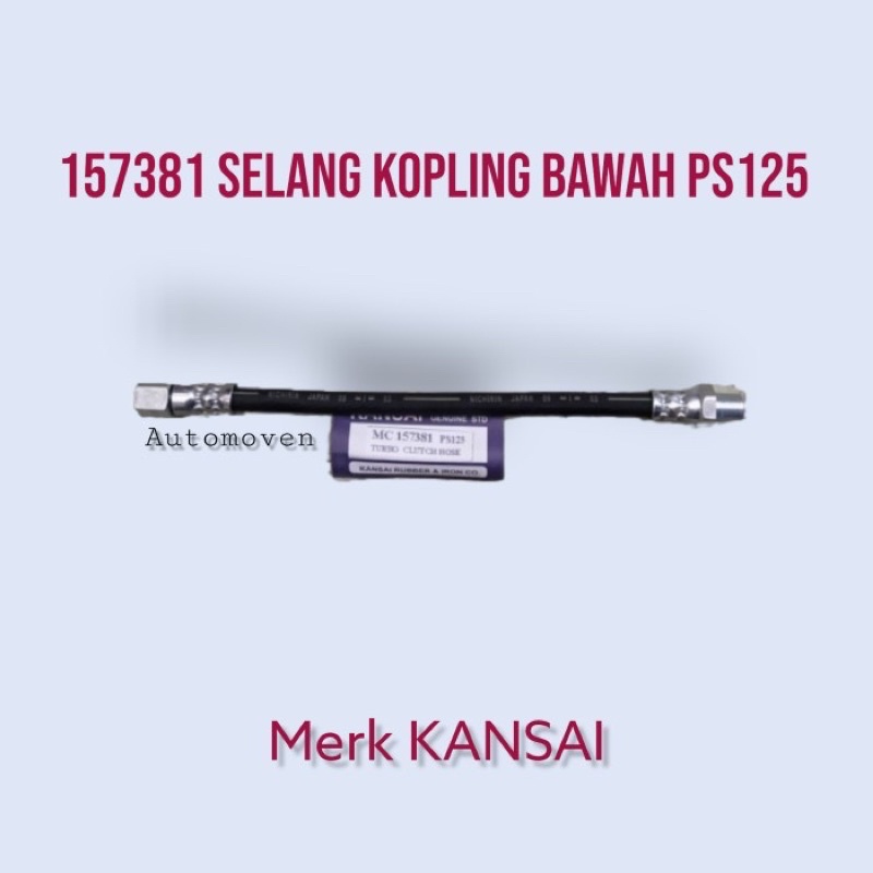 157381 PS125 CANTER CLUTCH HOSE SELANG KOPLING