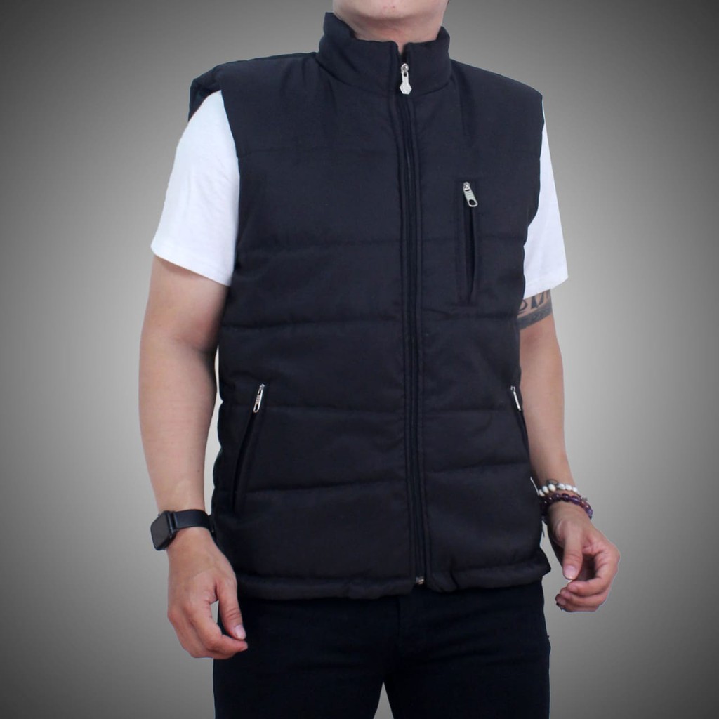  Jaket  Rompi  Pria keren  Rompi  Vest Motor Anti Angin Bahan 