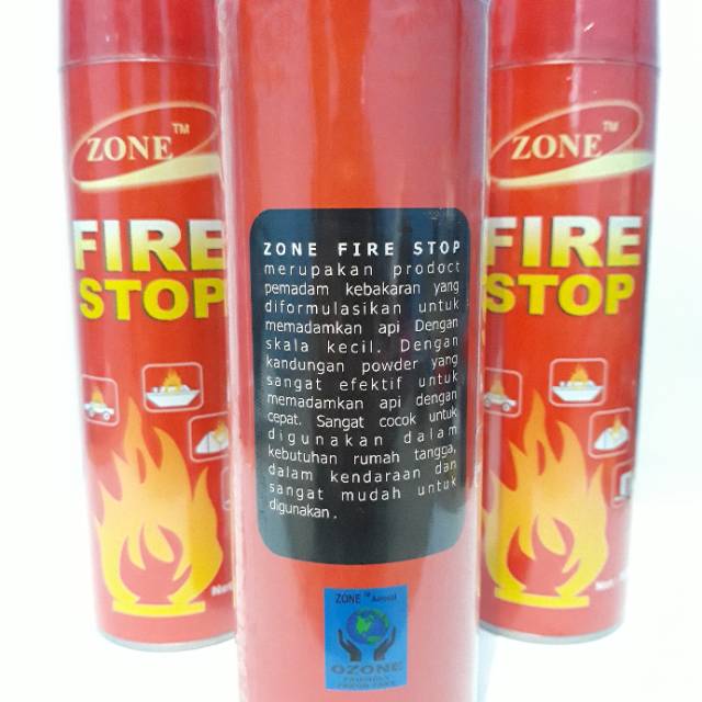 Fire Stop ZONE 500ml - Alat pemadam api ringan