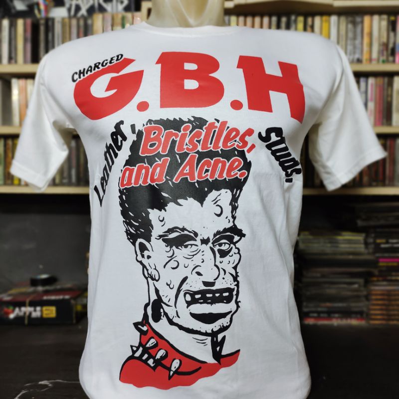 KAOS MUSIK KAOS BAND PUNK GBH