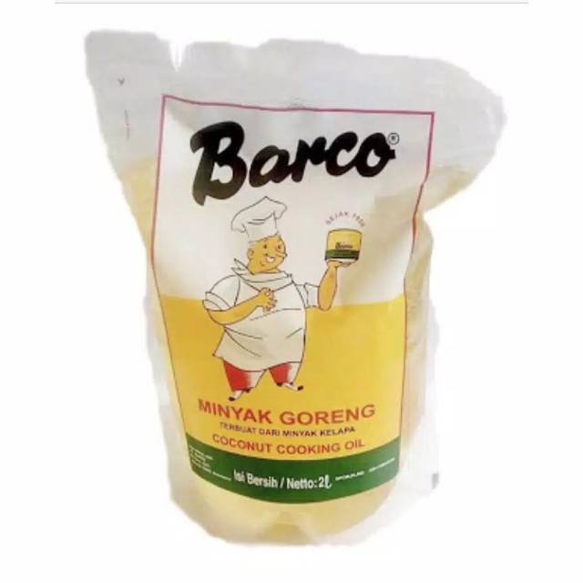 

BARCO Minyak Goreng Coconut Cooking Oil Pouch 2ltr