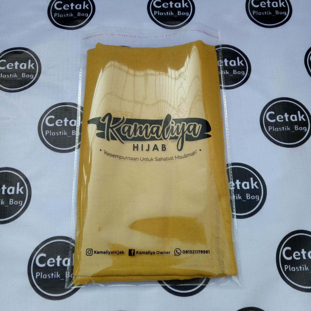 Plastik OPP Hijab 15x24cm /plastik seal hijab/opp jilbab murah/plastik jilbab/plastik hijab/opp hijab/opp jilbab murah