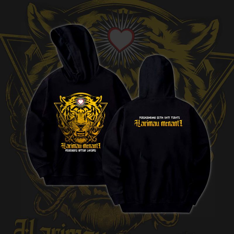 HOODIE PSHT HARIMAU MENANTI MURAH DISTRO TERBARU