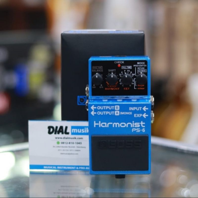 Boss PS6 - Harmonist Pedal - Efek Gitar Original