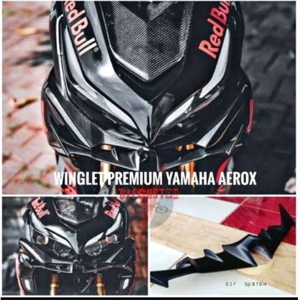 Winglet Aerox 155 Model Moto GP kumis winglet spion body aerox visor yamaha aerox