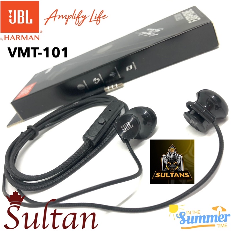 grosir handsfree sultan j vmt101 stereo earphone