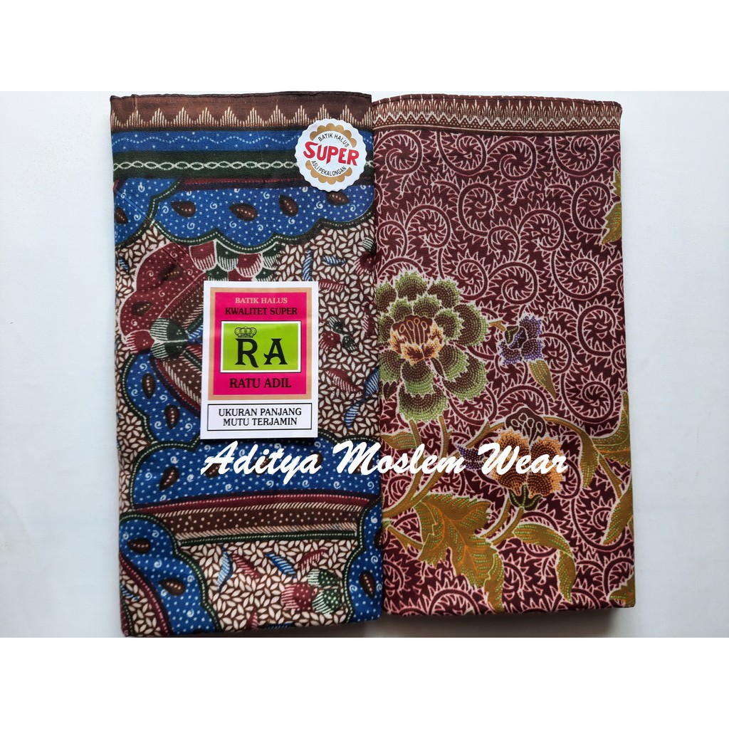 KAIN PANJANG / KAIN JARIK BATIK RA RATU ADIL / KAIN SAMPING KEBAT PANJANG