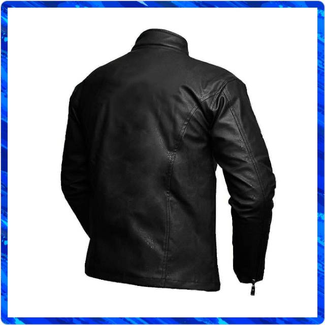 JAKET KULIT POLOS PRIA BIKERS BKR006 | JAKET TOURING | JAKET SEMI KULIT DISTRO BANKERS BANDUNG Jaket Motor Pria Anti air dan Anti Angin Waterproof Murah Keren
