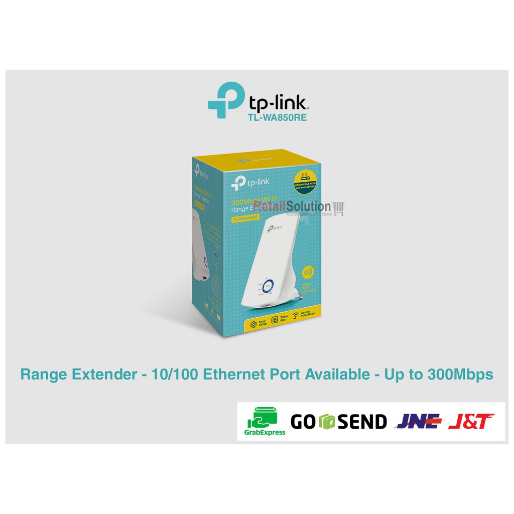 TP Link TL-WA850RE 300Mbps Universal Wireless N Range Extender Penguat Sinyal