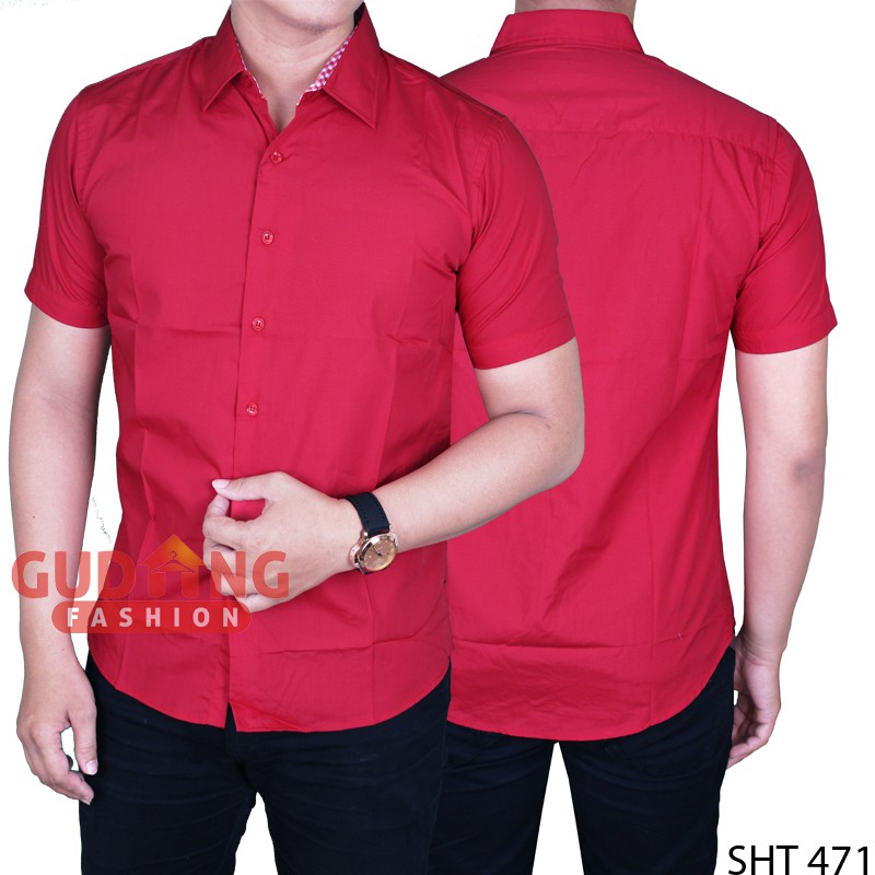 Kemeja Lengan Pendek Distro SHT 471