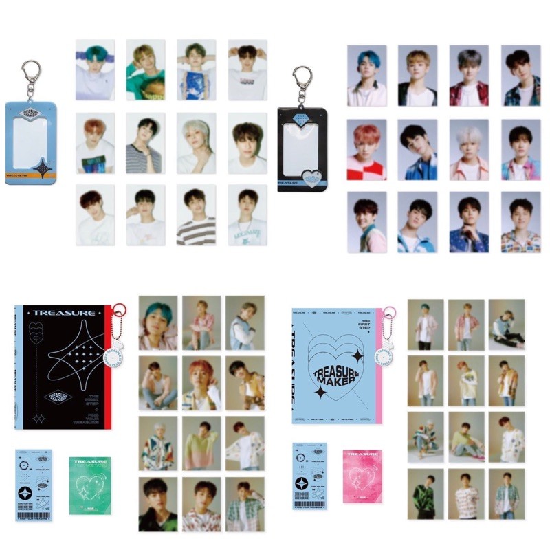 [READY STOCK] Sharing Photocard Keyring / Pouch MD TREASURE Chapter 2