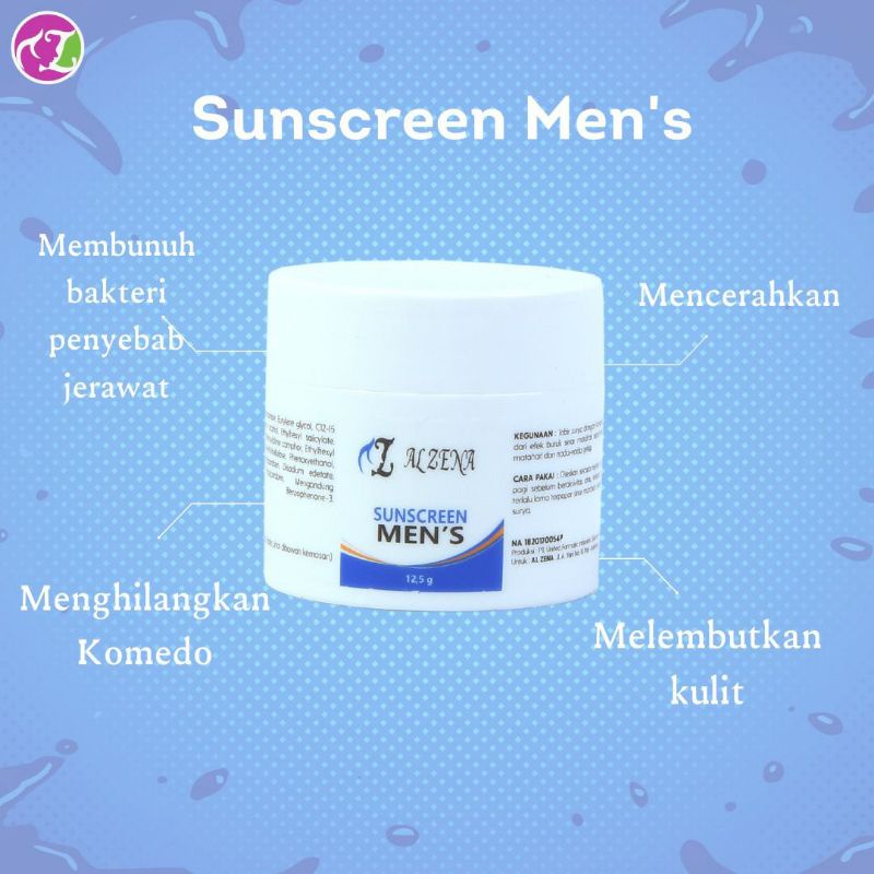 SUNSCREEN MENS ALZENA