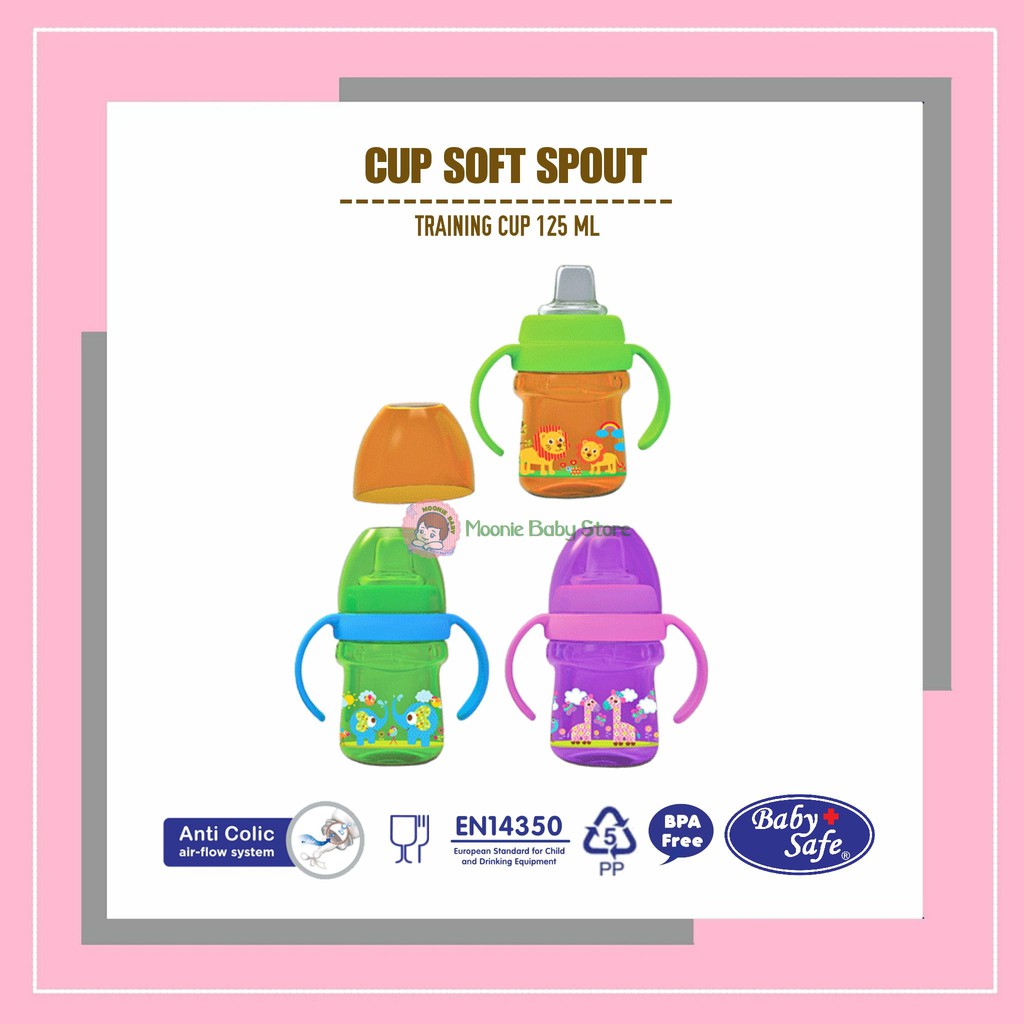BABY SAFE CUP SOFT SPOUT AP005