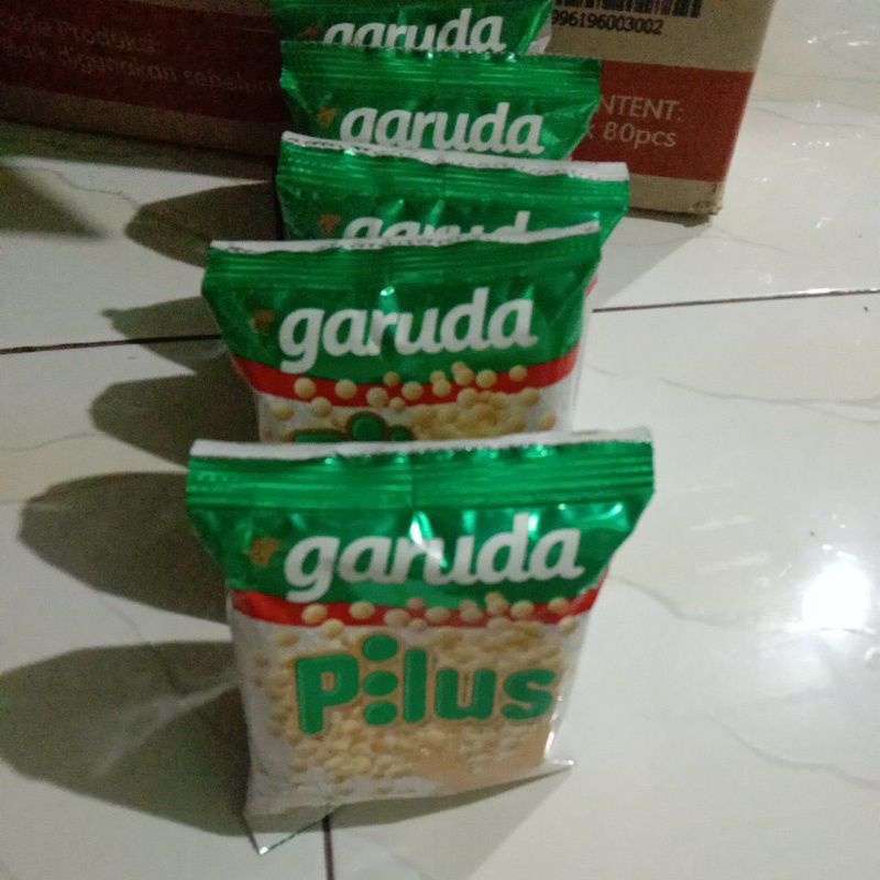 

Snack pilus Garuda 1000 an 20 gr renteng isi 10 sachet