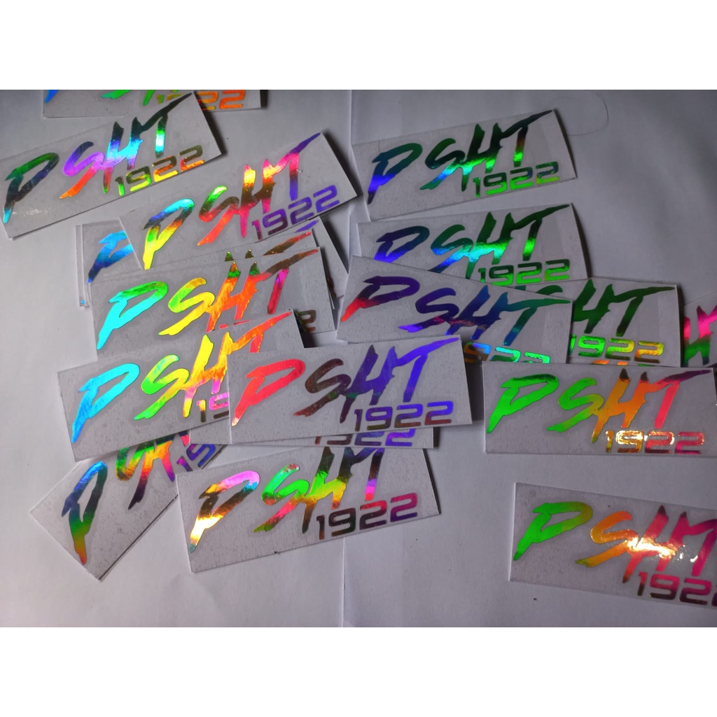 

PSHT 1922 Stiker Cutting Hologram 3.5 x 10 Cm