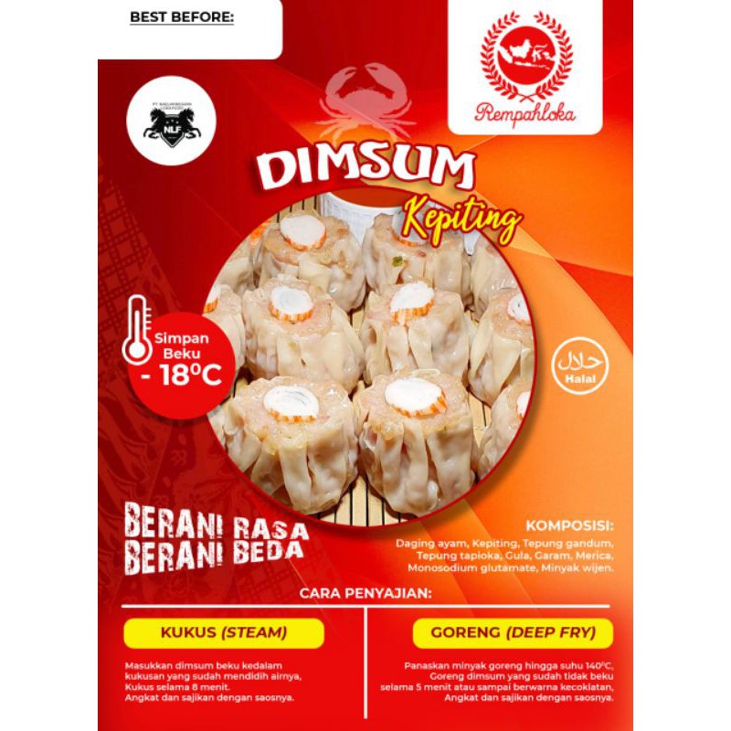 

Dimsum Rempah Loka Makanan Beku Froozen Olahan