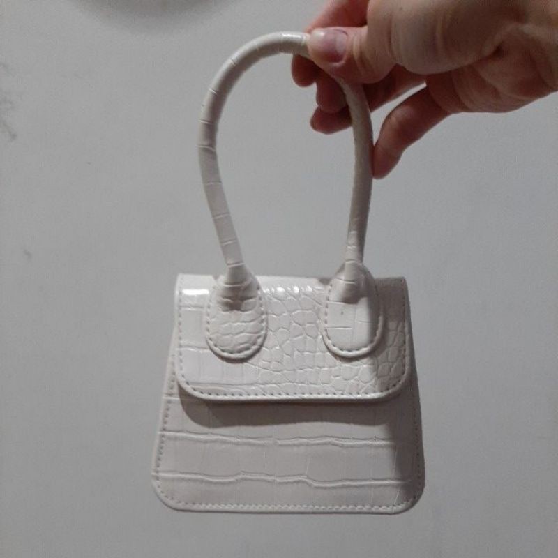 mini croco bag like jacquemus