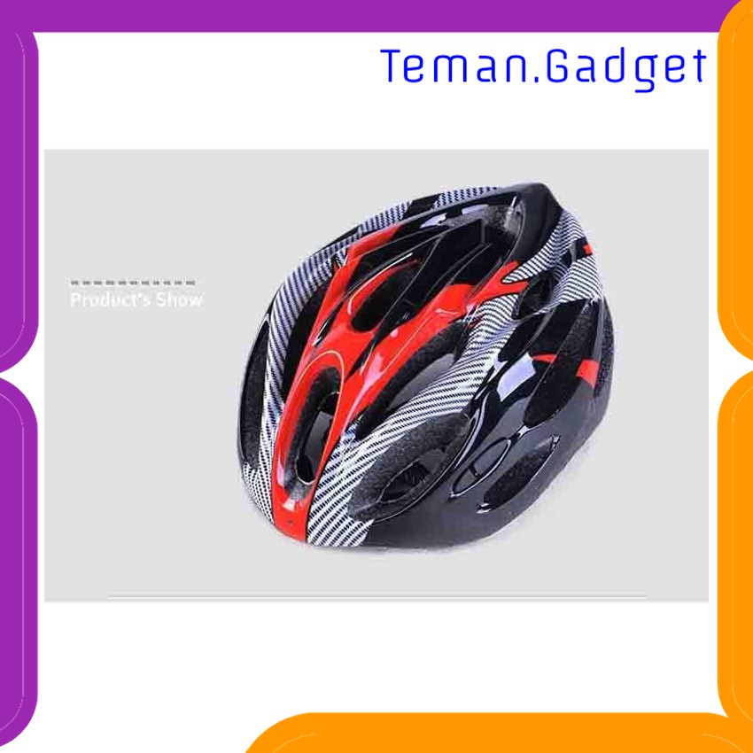 TG-IB058 TAFFSPORT HELM SEPEDA EPS FOAM PVC SHELL - X10