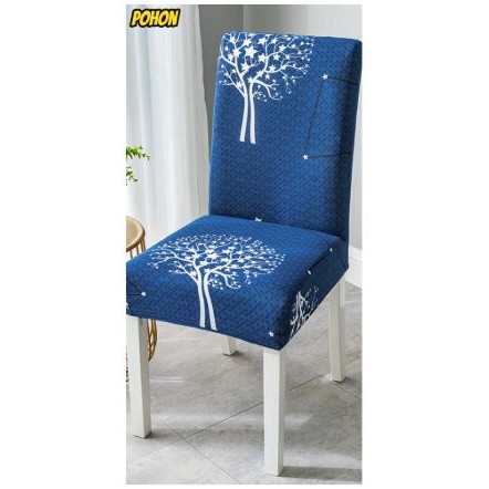 Jual cover kursi makan elastis/Elastic Chair Cover Shabby