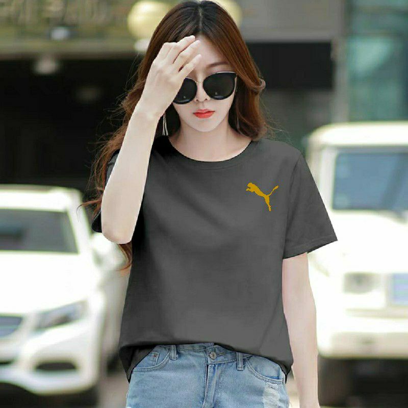 Kaos Wanita JAGUAR GOLD Kaos Oblong Wanita Atasan Wanita Lengan Pendek