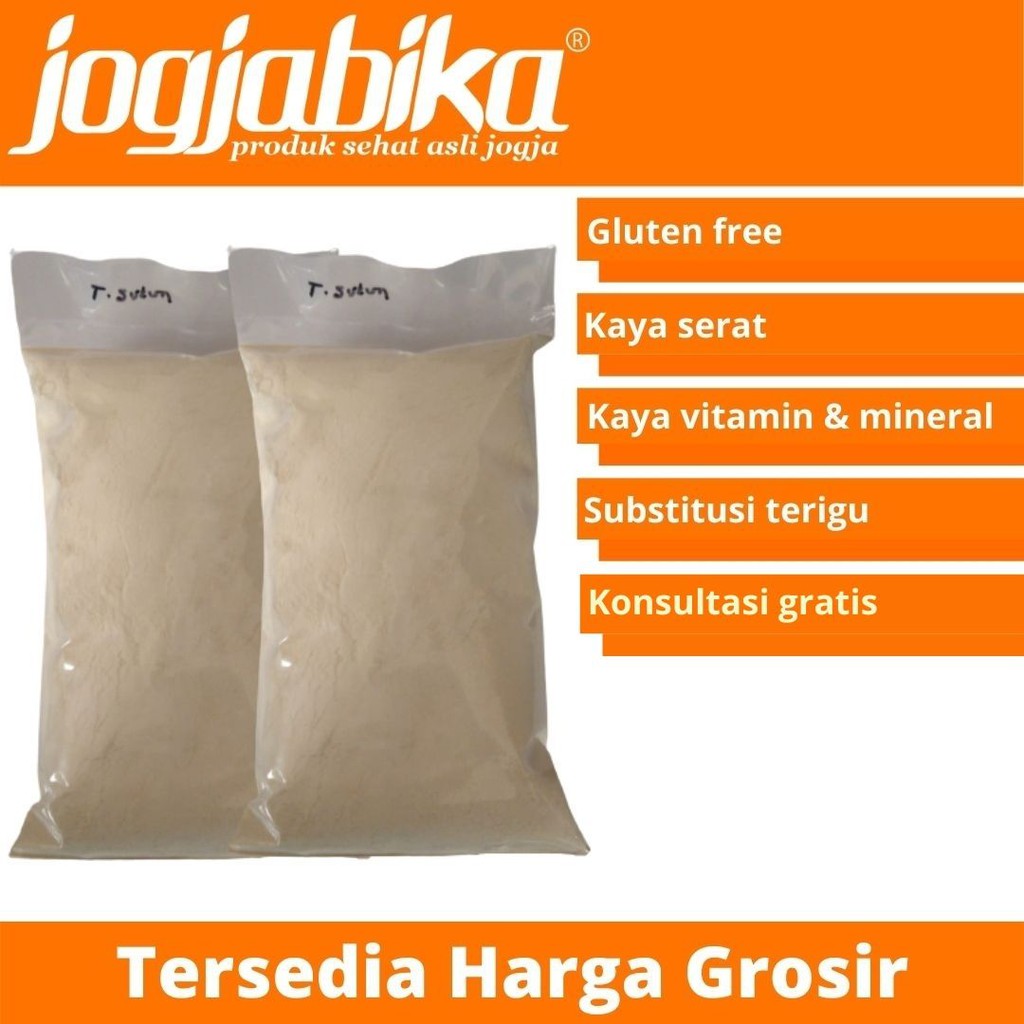 

Tepung Sukun Natural Organik Gluten Free Kaya Mineral Vitamin 500 g