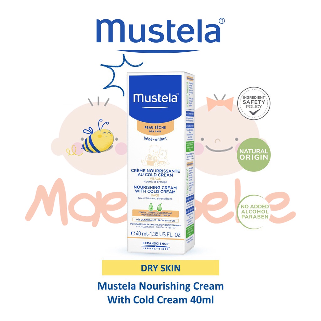 [PROMO] Mustela Nourishing Cream With Cold Cream 40ml