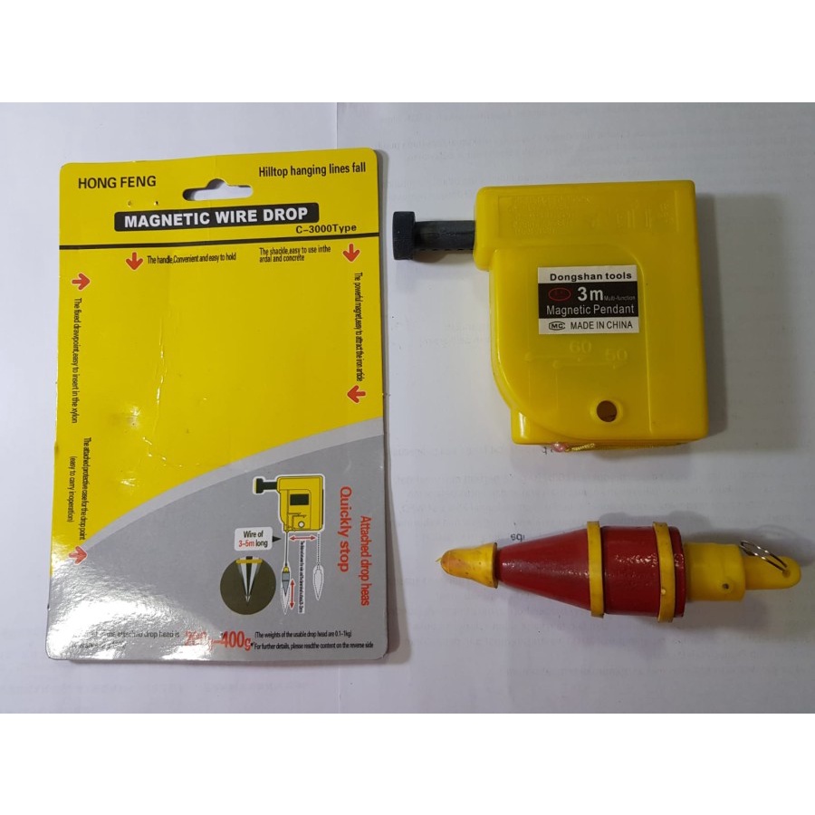 Jual Alat Plumbing / lot Benang / Wire Drop 3 & 6M