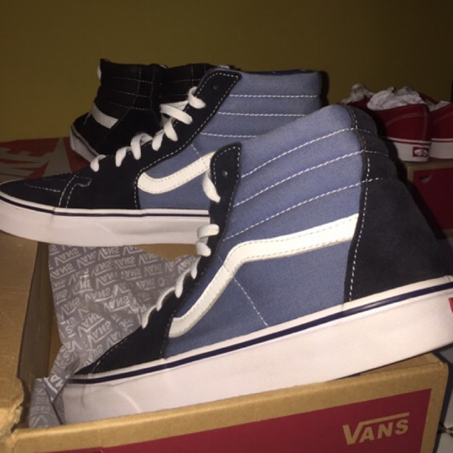 vans sk8 hi navy classic original