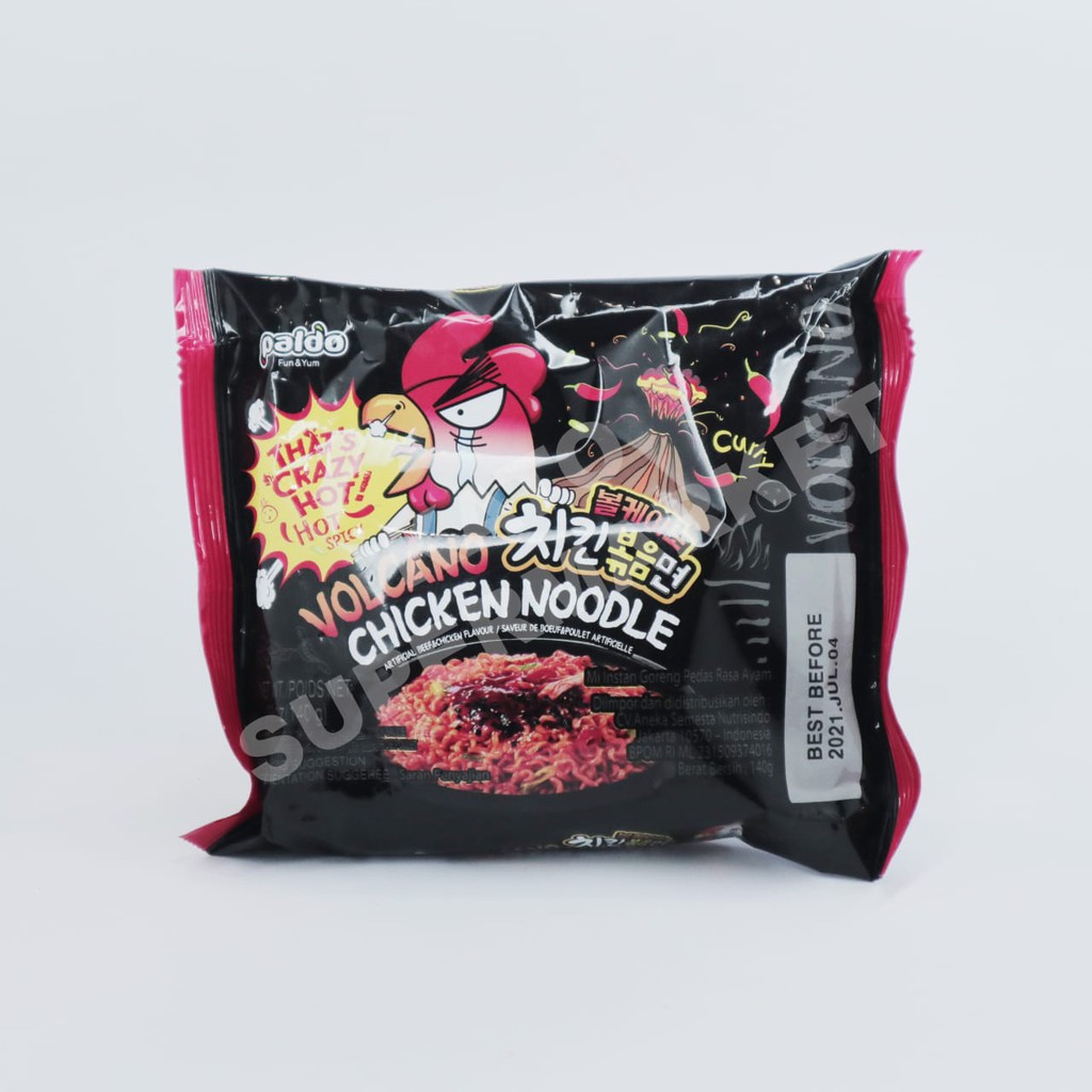 

Paldo Volcano Chicken Noodle / Mie Korean