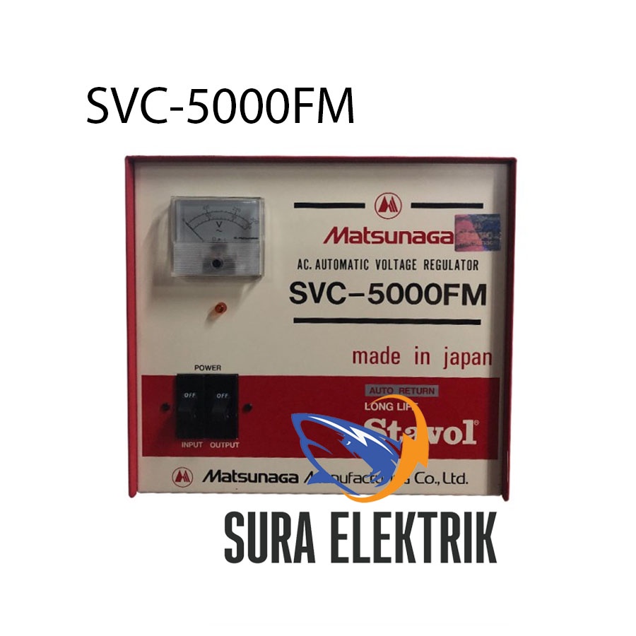 Stavol / Stabilizer Matsunaga SVC-5000FM Original Made In Japan