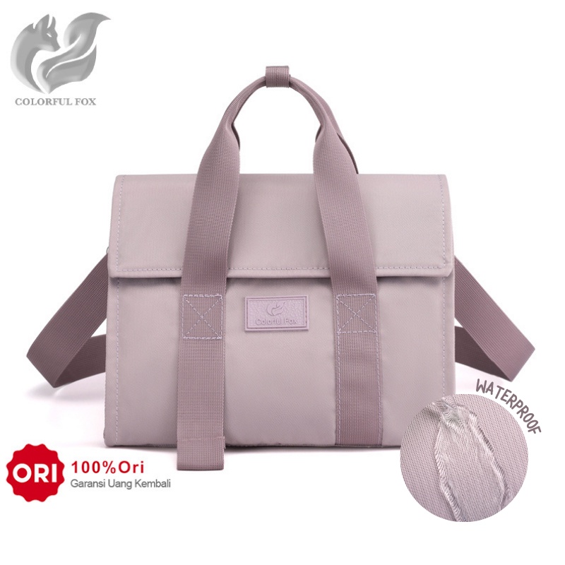 COLOURFUL FOX 0418 Tas Selempang Wanita Sling Bag Wanita Hand Bag Wanita Bahan Anti Air