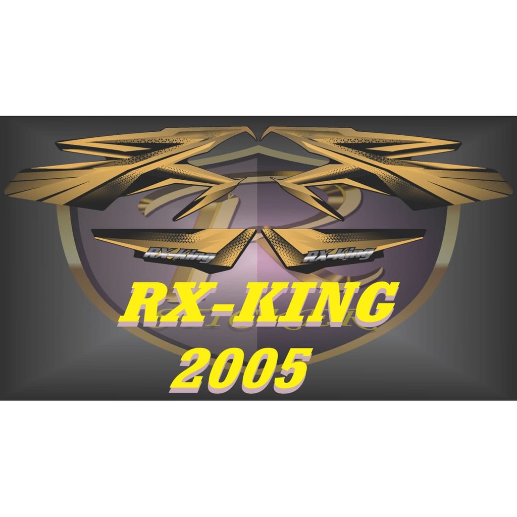 stiker striping variasi rx king 2005