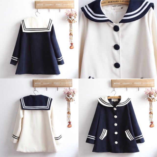 Jaket Seifuku Japan Uniform Large Button Coat